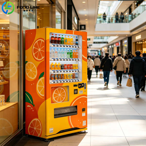 full stock drink vending mall rest area