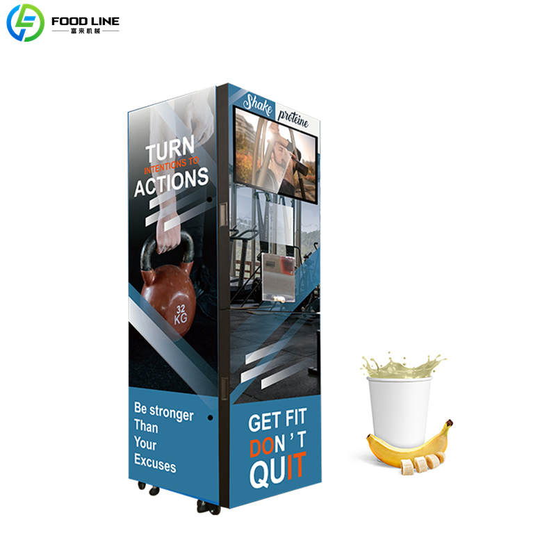 fully automatic protein shake vending machine