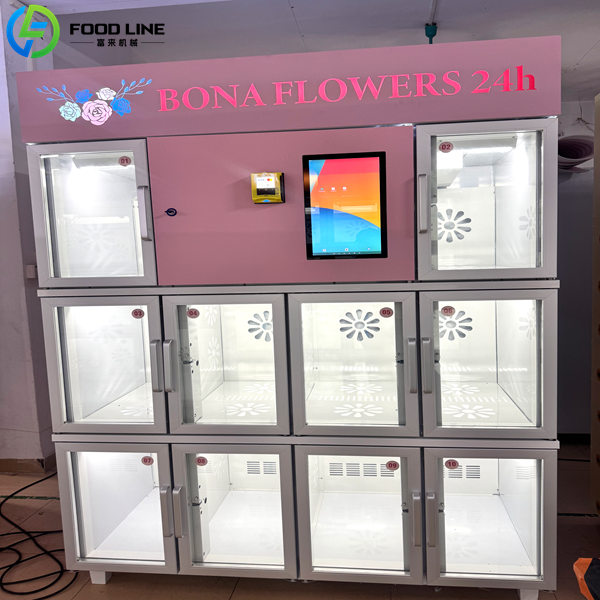 large capacity flower vending machine
