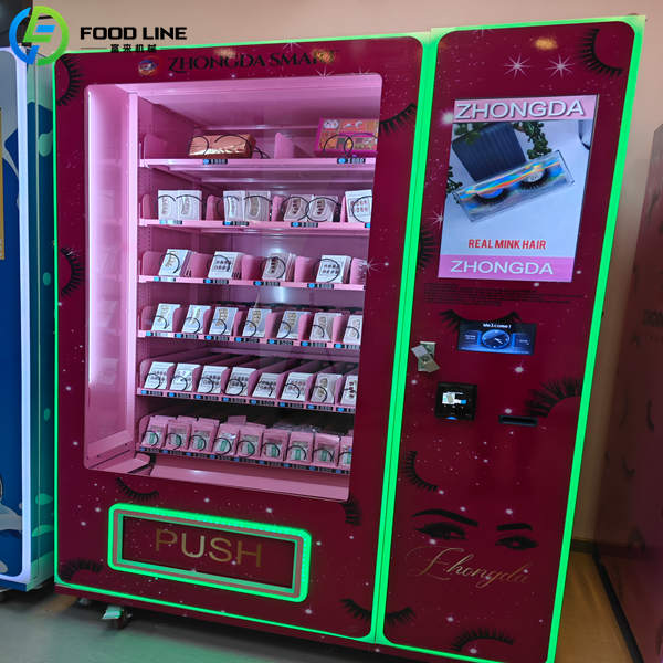 makeup vending machines 21.5inch touchscreen
