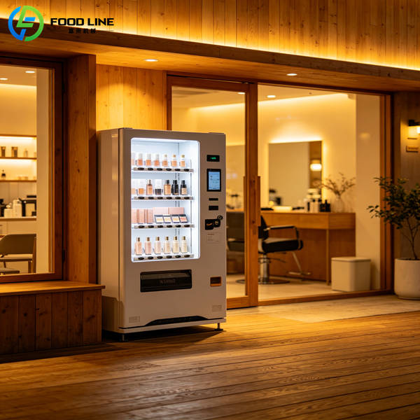 Beauty Supply Vending Machine Case Study – Sold to the USA makeup vending machines beauty salon indoor