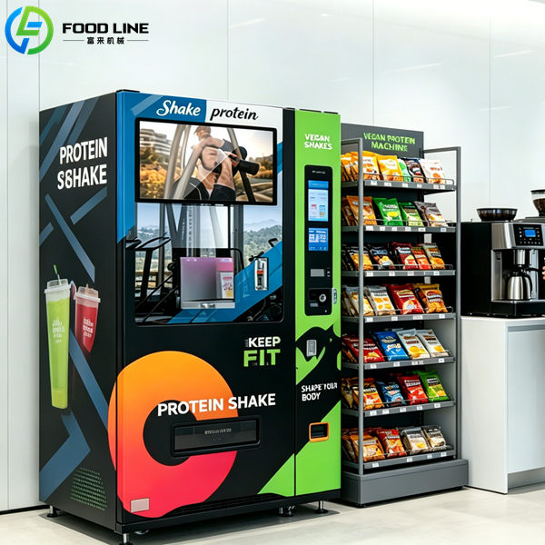 office break room protein shake machine