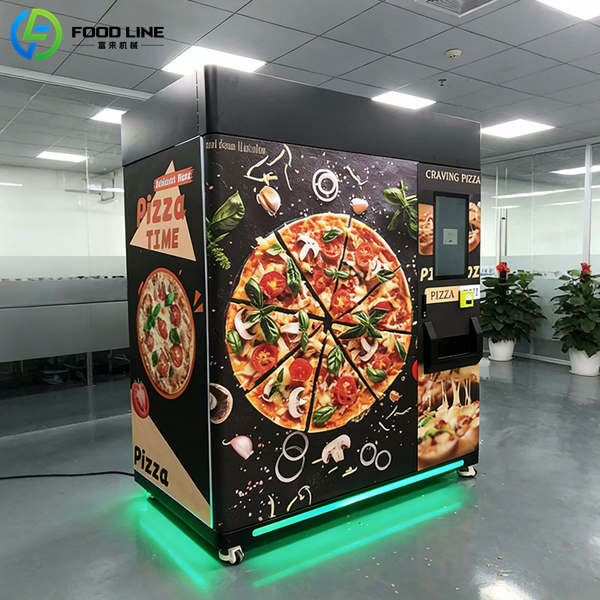pizza vending machines coin card payment