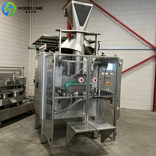 pouch filling and sealing machine
