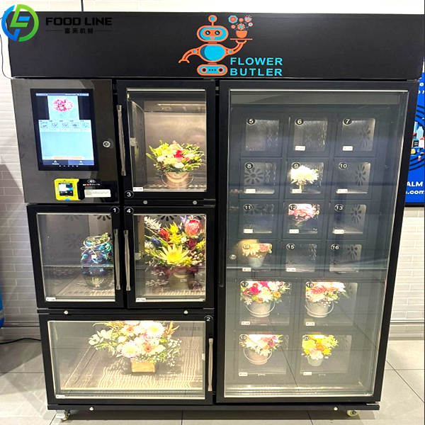 premium flower vending machine