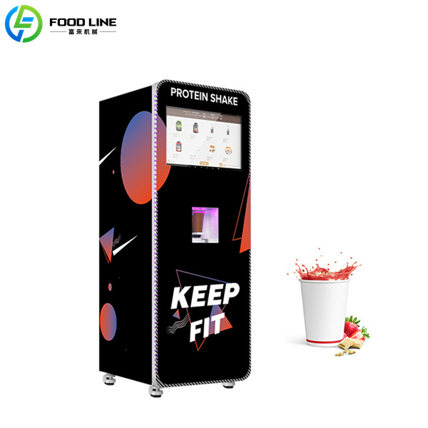 self service protein shake vending machine