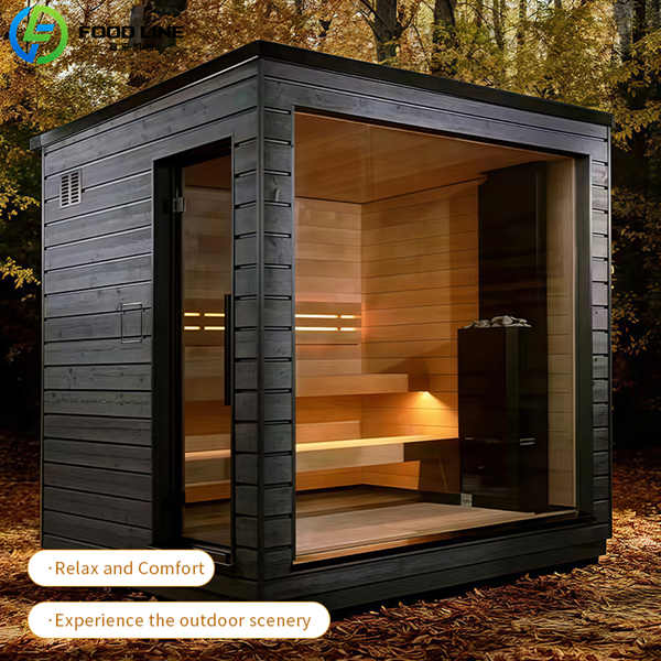 Outdoor Sauna Room Exported to the USA: A Real Customer Case Study solid wood outdoor sauna kit