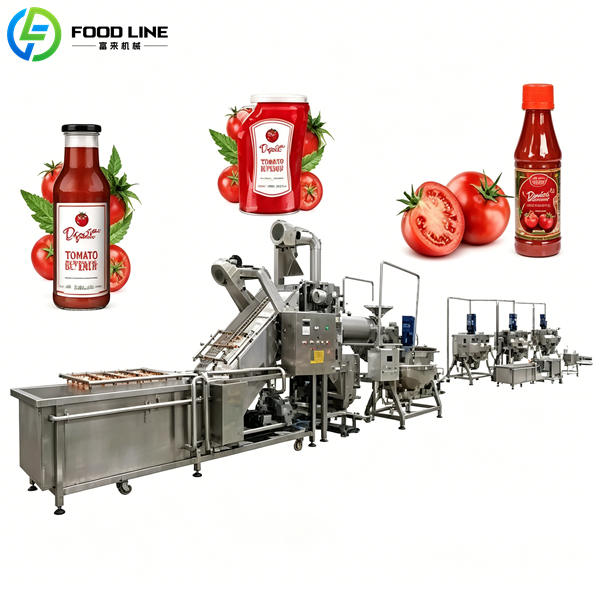 tomato ketchup making machine production line
