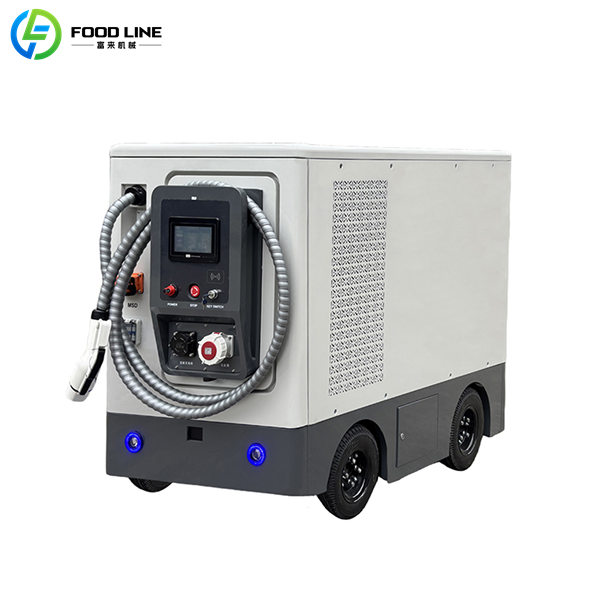 wheeled portable dc fast charger