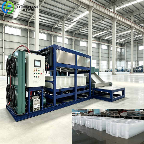 commercial direct cooling ice maker machine