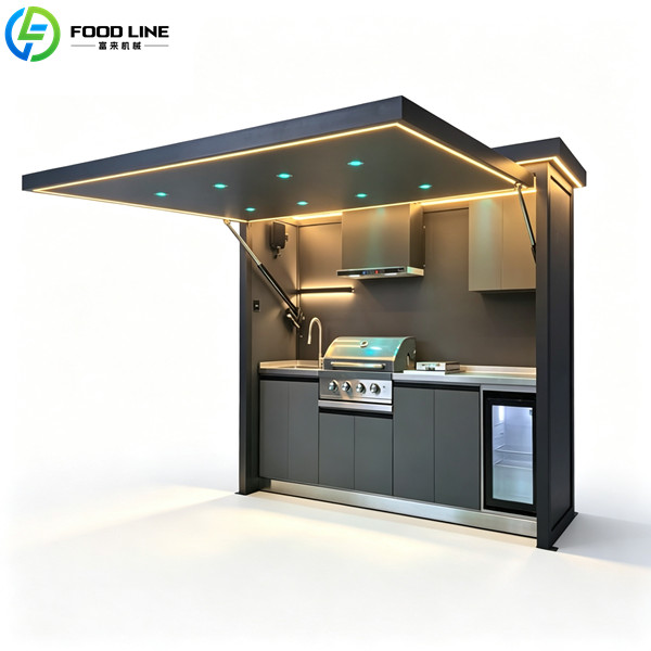 commercial outdoor kitchen