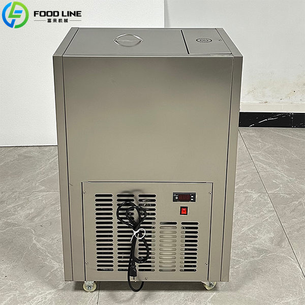 commercial popsicle machine digital control rear