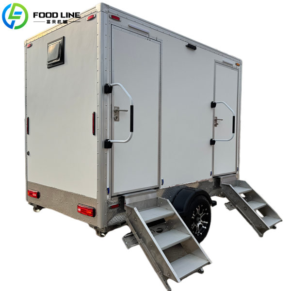 custom mobile washroom double cabin