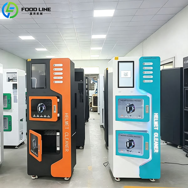 customizable helmet dry cleaner machine