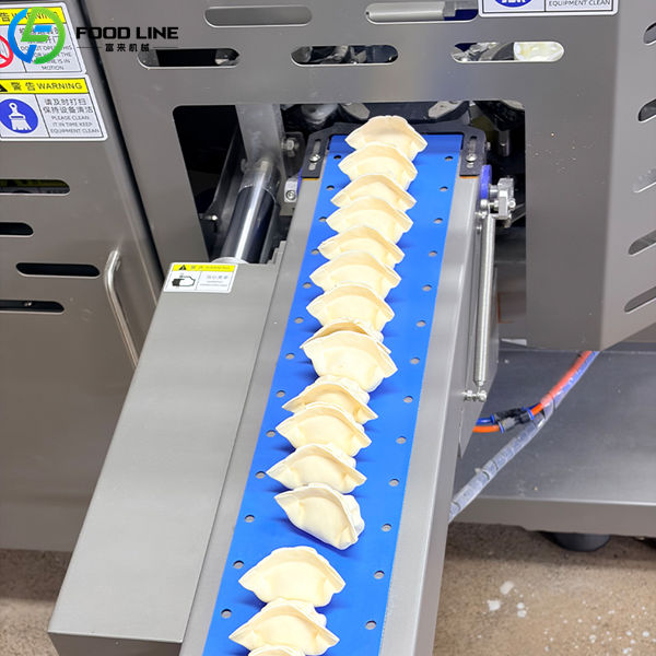 display of finished dumplings