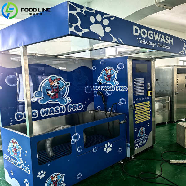 dog washing vending machine coin bill