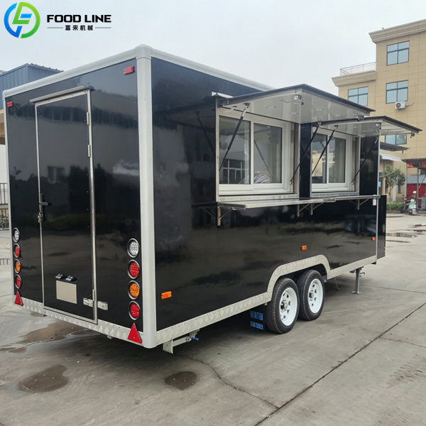 fully equipped mobile food trailer for sale