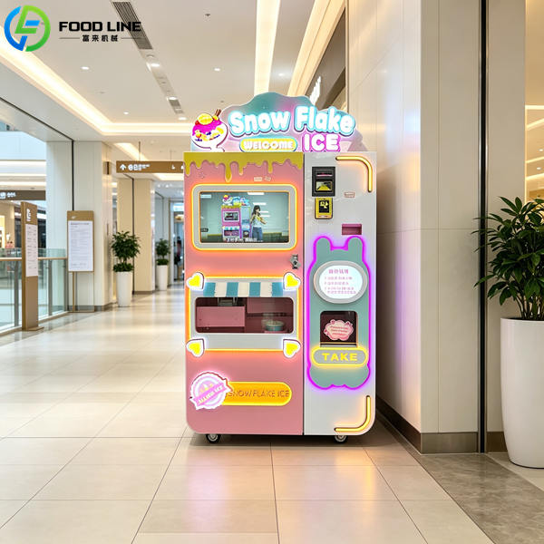 granita slush maker inside shopping center
