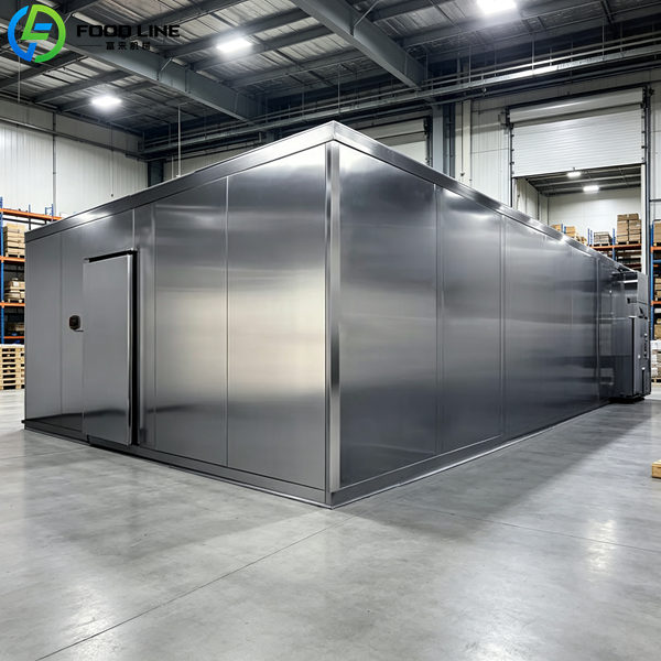 large continuous tunnel cold storage