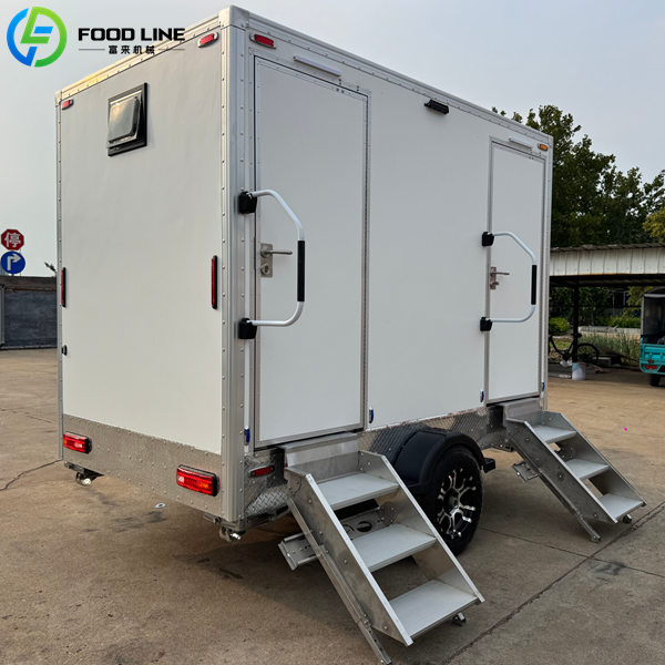 mobile washroom double cabin