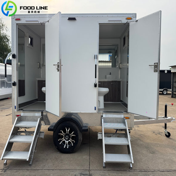 portable bathroom double cabin