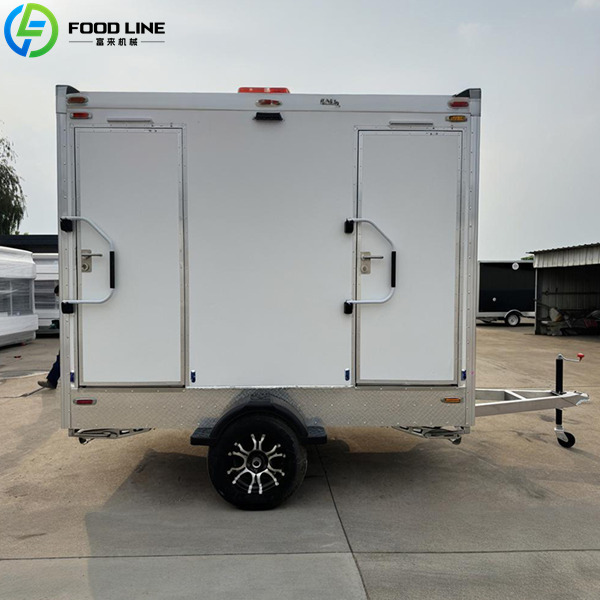 portable toilet double cabin