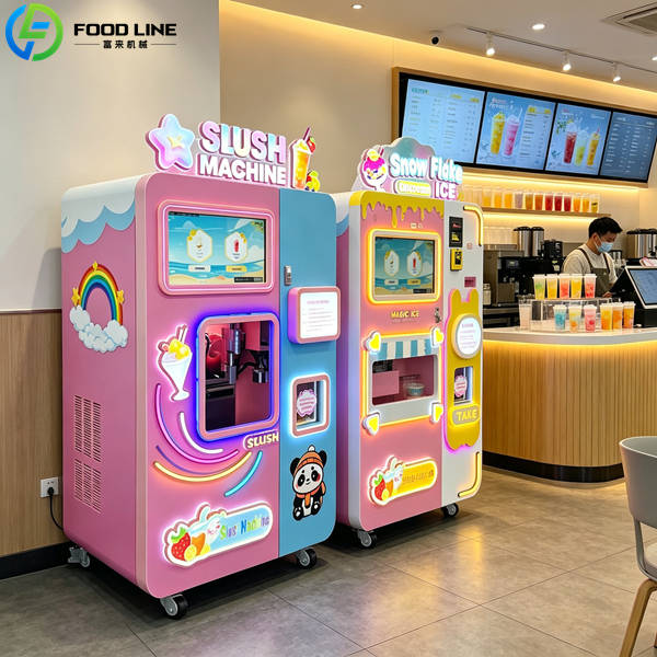 smoothie vending machine bubble tea shop