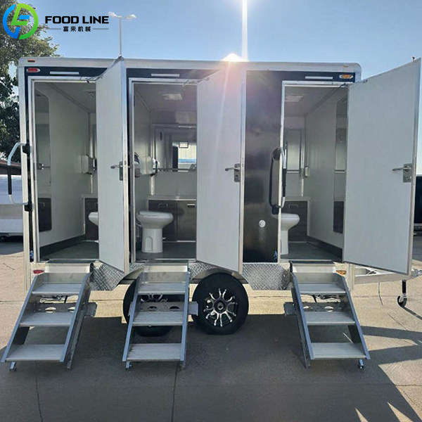 towable portable restroom