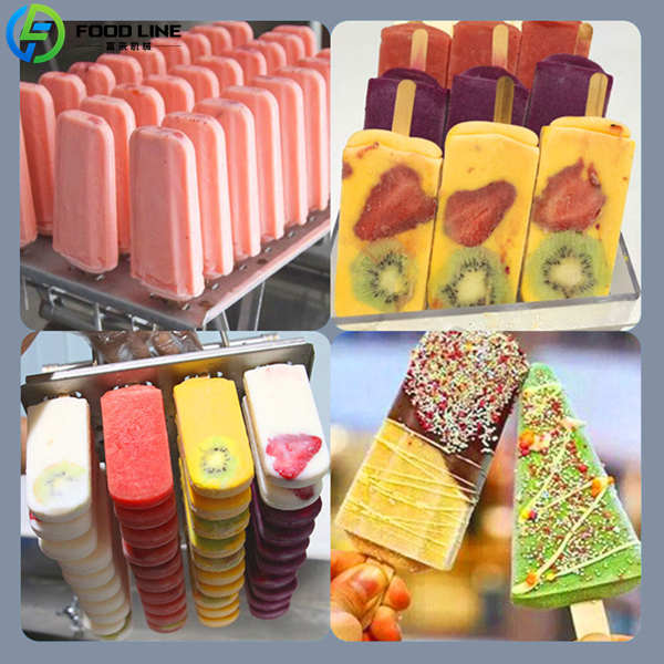 variety of popsicle styles