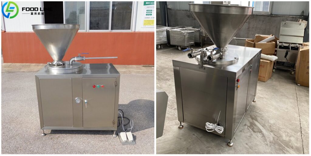 automatic sausage stuffing device