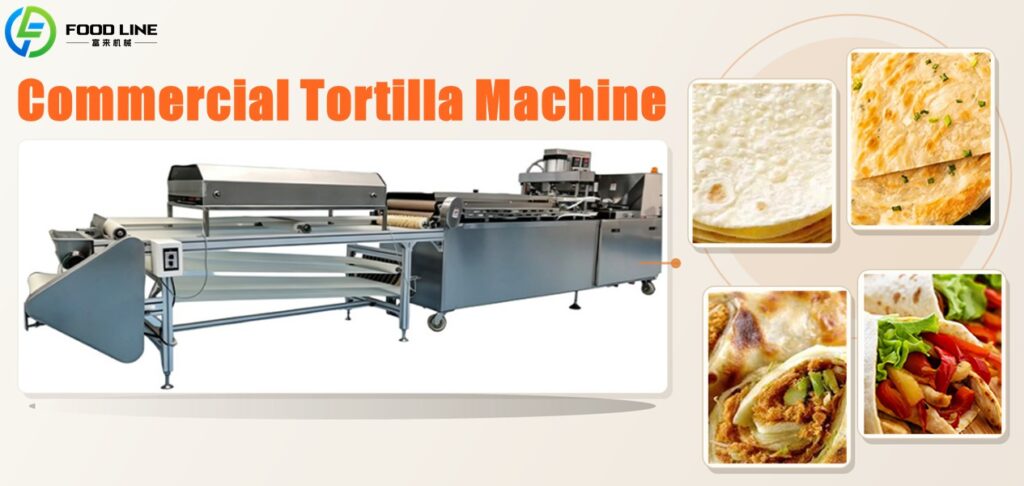 commercial tortilla making device