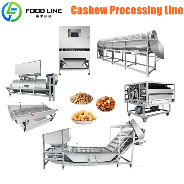 cashew processing line device