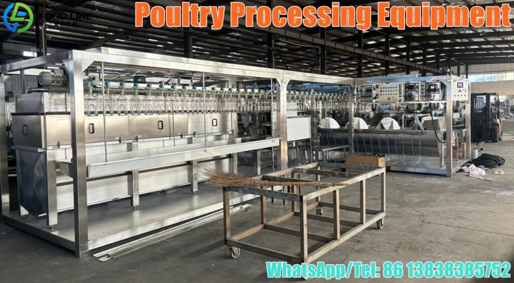 poultry processing line device