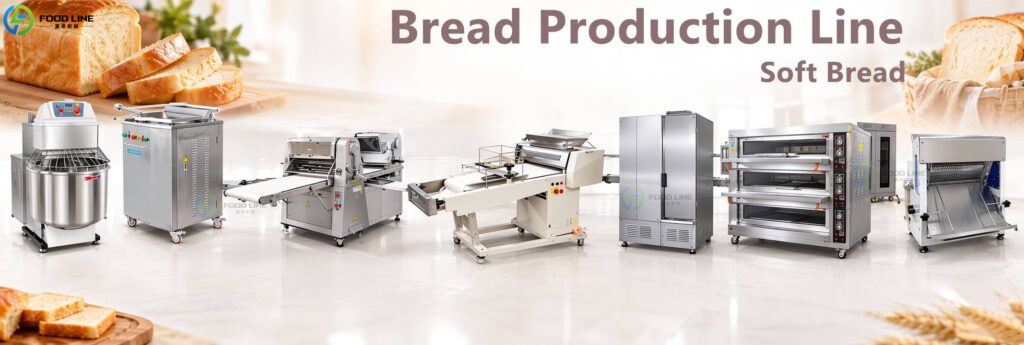 soft bread production line device