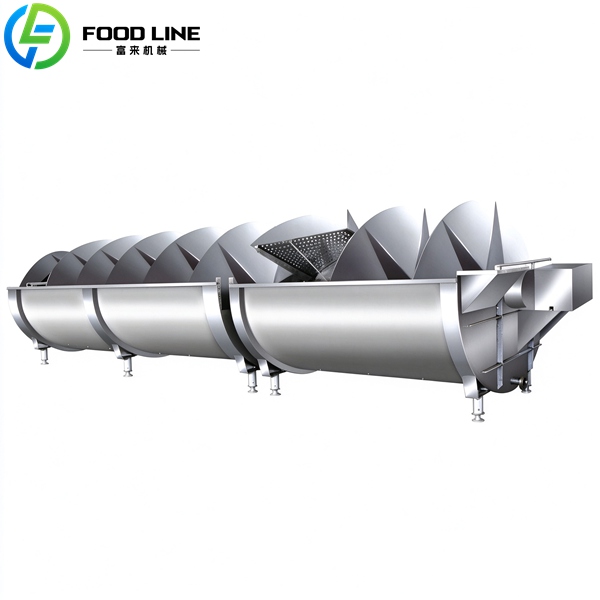 spiral prechilling device